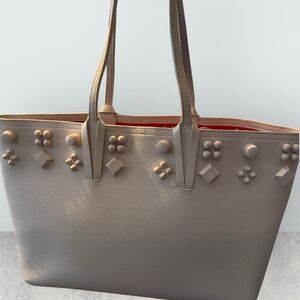 Christian Louboutin Soft Pink Studded Tote